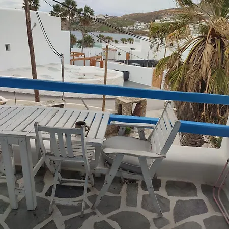 Beachside 2 Bd Stylish W Private Patio Apartmán Ornos (Mykonos)
