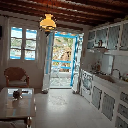 Apartmán Beachside 2 Bd Stylish W Private Patio Ornos (Mykonos)